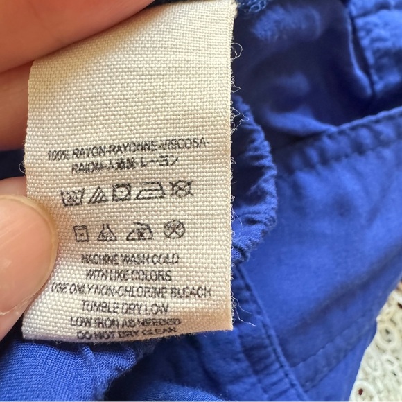 NWOT Free People Cobalt Blue Easy Pleat Pants S - Picture 7 of 7